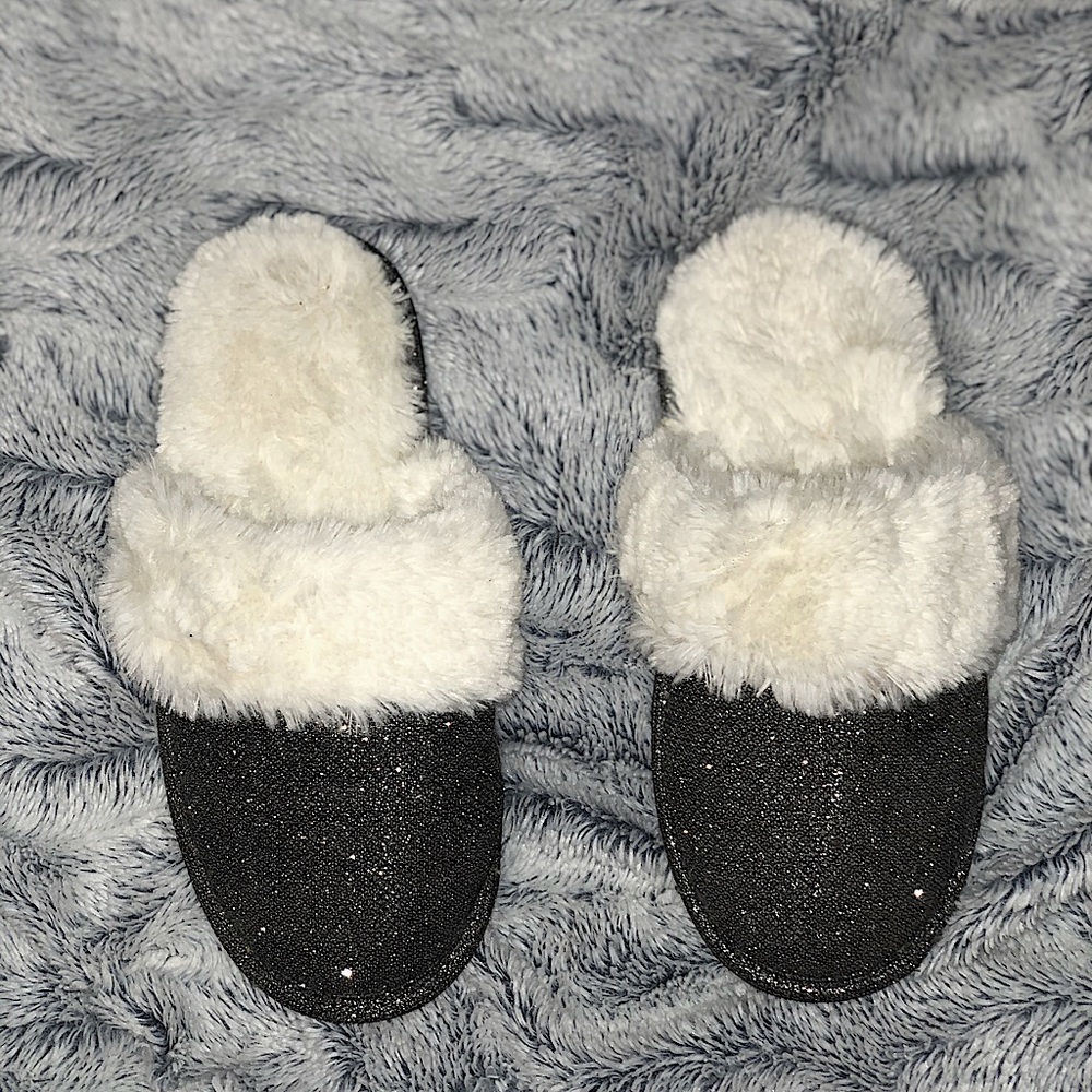 Sparkle Fluffy Slippers